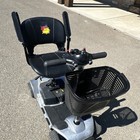 4-wheel Mobility Scooter With Storage Compartment  Silver black