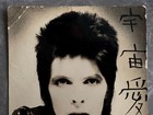David Bowie Japan Promo Original 1973 Rca Photo Printed Signature Some Damage