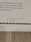 Fbi Director J  Edgar Hoover   Ramsey Clark Attorney General Autographs Certific