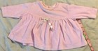 Retro Sesame Street Baby Girl Pink Long Sleeve  Bow With Rose  Size 3 6 Months  