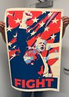 Original President Donald Trump - Fight - 24x36 Poster Print - Made In Usa