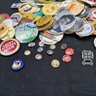 Vintage Big  Lots Of Political And Other Pinbacks Pin Buttons Not Searched 5 Lbs