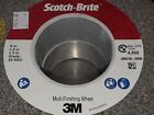 3m Scotch Brite Unitized Metal Multi Finishing Wheel 2s Med Medium 8    X 2    X 3 