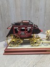 1 16 Scale Die Cast Wells Fargo Stagecoach By Franklin Mint
