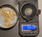 Gold 1 2 Gram 9999 Fine Bullion  Pure 24k Gold Smith s Scrap   Invest   Hold    