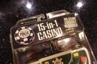 Vintage 15 In 1 Casino Handheld Electronic Tabletop  Plug In Tv  Video Game A11