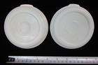 Lot Of 2 Rubbermaid Servin  Saver Round  7   I - 4    Replacement Lids Only 0019