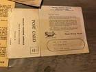 Texaco Touring Service Envelope Brochure Postcard Pamphlet
