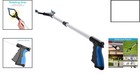 Handy 32 Inch Grabber Reacher Tool  Foldable Blue Design For Easy Item Retrieval