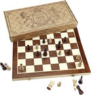 Chess Set  15 x15  Folding Magnetic Wooden Standard Chess Game Board Set With Wo
