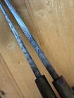 Antique Old Vietnamese Thai Sword Weapon Pair