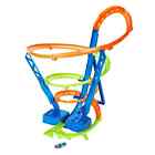 Hot Wheels Action Spiral Speed Cyclone Crash Track Set Motorized Booster Car