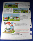 Plasticville Ho 1957 Ho-e Catalog -  4-page Catalog - Excellent     Condition