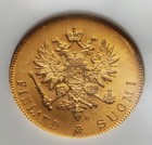 1913 Finland Gold 10 Markkaa G10m - Ngc Ms 64