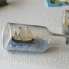 Vintage Post Honey Combs Cereal Premium Ship In The Bottle Delta Queen