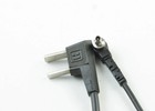 Nice Used Vintage Heiland - Household To Pc - Flash Sync Cord Coiled Cable Plug