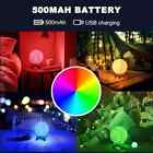 3d Moon Night Light 8cm Table Lamp 16 Color Remote Control Home Decor Gift