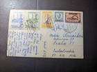 1956 Afghanistan Ppc Airmail Postcard Cover Kabul To Prague Czechoslovakia