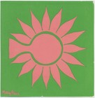 Mary Blair Personal Greeting Card Screen Print By Walt Disney Artist  1960s