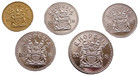 Rhodesia 2018 5 Coins Set  Animals  Unusual Exonumia Private Issue