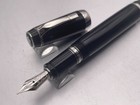Montblanc Boheme Retractible Fountain Pen 14k Extra Fine Nib Platinum Trim  795