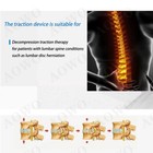 Spinal Decompression Belt  Lumbar Traction Device For Lower Back Support