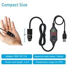 Yukihalu Submersible Aquarium Heater 10w 20w 30w Adjustable Mini Fish Tank 
