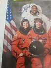 Sts-63 Signed  Crew Photo   16 Stickers  2 Patches