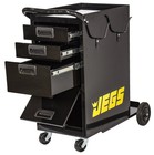 Jegs 81641 Welding Cart W drawers 286 Lb  Capacity