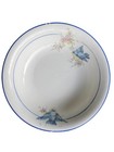 Vintage Lot Of 4 Antique Bluebird Berry Bowls Roses 5 1 8   
