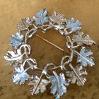 Vintage Sarah Coventry Wreath Themed Earrings Brooch Bracelet Set
