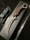 Miller Bros  Blades Dc53 Combat Zombie Knife W  A Nasty Micarta Sheath