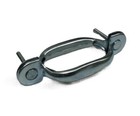 Pair Garage Door 7  Lift Handle Closed Grip   Hardware Round Interior Exterior