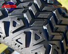 Golf Cart 10  Silver Bullet Wheels rims And 18 x9 -10  Dot All Terrain Tires 4  