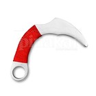 Pack Of 5 Fixed Blade Premium Aluminum Karambit Trainer   Safe For Practice