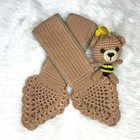 Ready To Ship Crochet Handle Cover For Lv Speedy  Size25 30 35 kee Pall 45 50 55