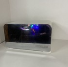 Vintage Beauty Box Lincoln Bread Box White W  Chrome Finish   Cutting Board Mcm