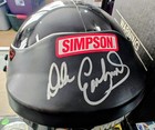 Dale Earnhardt 1 2 Scale Signed Simpson Helmet W  Coa From Qvc  Autographed 