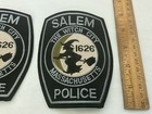 Salem Ma  Police Subdued Patch Collectable Set 2 Pieces Full Size And New