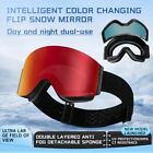 Professional Ski Goggles Snowboard Sports Dual Lens Anti-fog Uv400 Protected