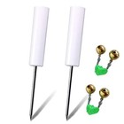 Rod Pole Holders For Bank Fishing   fishing Rod Holder 2 Pack White