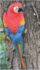 Resin Parrot Bird Statue Garden Sculpture Tabletop Figurine Home Decor Gifts