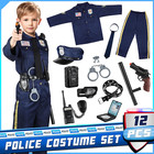 Police Officer Costume For Kids - Deluxe Police Costume For Kids With Accessorie