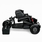 3-wheel Trike For Seniors 1000w Mobility Scooter W  Armrests   Mirrors Folding