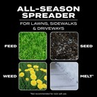 Scotts Turf Builder Edgeguard Mini Broadcast Spreader For Grass Seed  Fertilizer