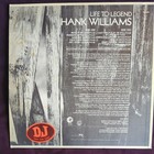 Hank Williams Life To Legend Lp White Label Promo Vintage Vinyl 1970 Mgm Vg  vg
