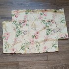 Vintage Ralph Lauren Therese Floral Sateen Standard Pillowcase Pair Cottagecore