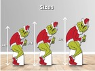 Large Grinch Cutouts   Grinch   Dr Seuss Decorations   Yard Signs  