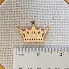 Crown Enamel Needle Minder  Needlepoint   Cross Stitch Needle Magnet