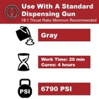 Pc-concrete High Strength Light Gray Epoxy 250 Ml 072561